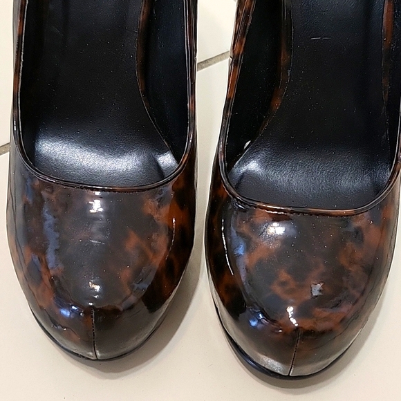 Tortoiseshell Stilettos! Faux-Patent, Super Sexy and Shiny, 7 - Picture 10 of 11